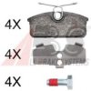 RENAU 440608195R Brake Pad Set, disc brake